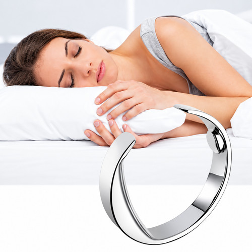 Anti snoring ring - ring, magnetic