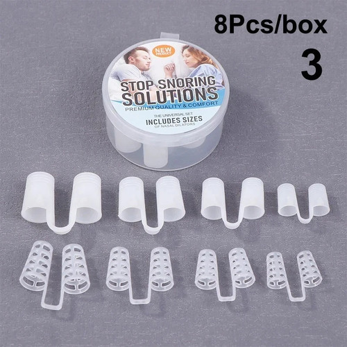 8pc silicone anti - silicone, nose